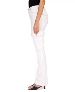 Sanctuary Women's Poppy Solid Bootcut Chino Cargo Pants -Anne Klein Sales Store 23597603 fpx