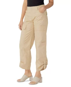 Sanctuary Women's Cali Solid Roll-Tab-Cuffs Cargo Pants -Anne Klein Sales Store 23601522 fpx