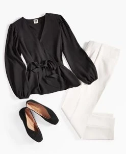 Anne Klein Women's Stretch Slim Hollywood-Waist Ankle Pants 11 Anne Klein Women's Stretch Slim Hollywood-Waist Ankle Pants -Anne Klein Sales Store 23610579 fpx 1