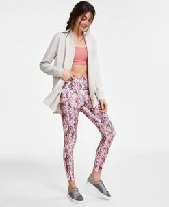 ID Ideology Women's Snake-Print High-Rise Compression Leggings, Created For Macy's -Anne Klein Sales Store 23610653 fpx 2