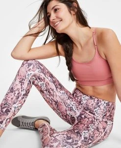 ID Ideology Women's Snake-Print High-Rise Compression Leggings, Created For Macy's -Anne Klein Sales Store 23610666 fpx
