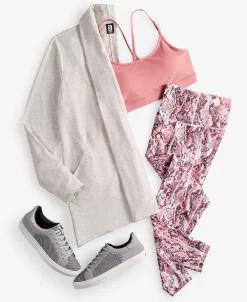 ID Ideology Women's Snake-Print High-Rise Compression Leggings, Created For Macy's -Anne Klein Sales Store 23610853 fpx 2