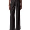 Sam Edelman Women's High-Rise Pleated Wide-Leg Pants