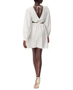 Sam Edelman Women's Long-Sleeve V-Neck Cutout Dress -Anne Klein Sales Store 23622202 fpx