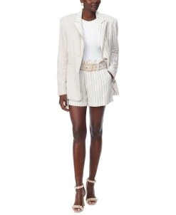 Sam Edelman Women's Notch-Collar Tapered Long-Sleeve Blazer