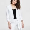 Bar III Textured Crepe Blazer, Created For Macy's