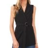 Vince Camuto Women's Tailored Belted Vest