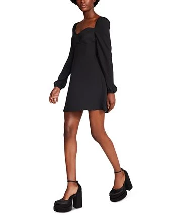 Steve Madden Women's Nicole Smocked-Back Bustier Mini Dress 3 Steve Madden Women's Nicole Smocked-Back Bustier Mini Dress - Image 3