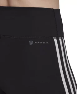 ADIDAS Women's Training Essentials 3-Stripes High-Waisted Short Leggings -Anne Klein Sales Store 23653686 fpx