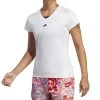 ADIDAS Women's Training Essentials Logo V-neck T-shirt