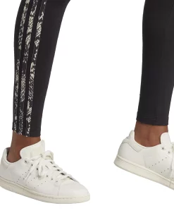 ADIDAS Women's 3-Stripes Snake Skin Print Leggings 6 ADIDAS Women's 3-Stripes Snake Skin Print Leggings -Anne Klein Sales Store 23654109 fpx