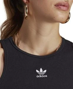 ADIDAS Women's Adicolor Essentials Round Neck Rib Tank Top -Anne Klein Sales Store 23654129 fpx