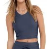 Champion Women's Ribbed Soft Touch Crop Top