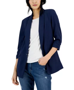 INC International Concepts Women's Menswear Blazer, Created For Macy's -Anne Klein Sales Store 23656567 fpx