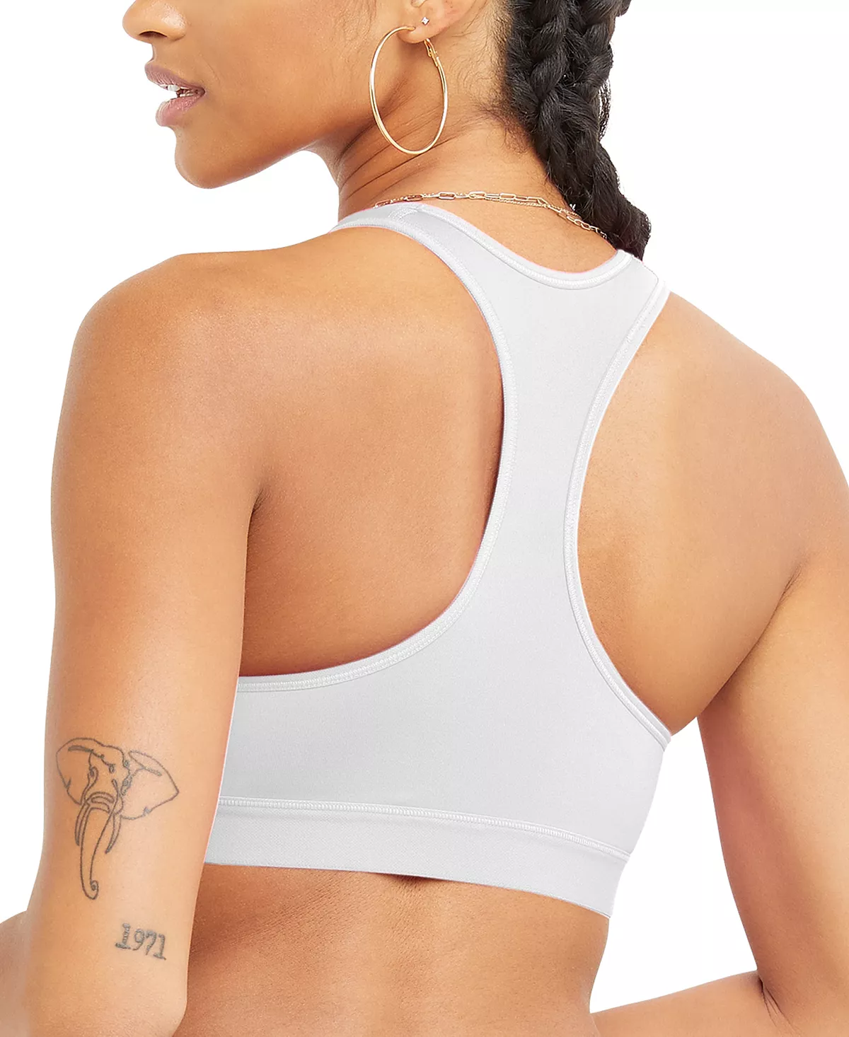Champion Women's Medium-Impact Racerback Sports Bra 5 Champion Women's Medium-Impact Racerback Sports Bra - Image 5