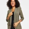 Bar III Lightweight Knit 3/4-Sleeve Blazer, Created For Macy's