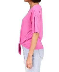 Sanctuary Women's Camo-Print Tie-Front Everyday T-Shirt -Anne Klein Sales Store 23673987 fpx