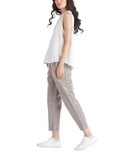 Black Tape Women's Frayed-Hem Pull-On Joggers -Anne Klein Sales Store 23675863 fpx