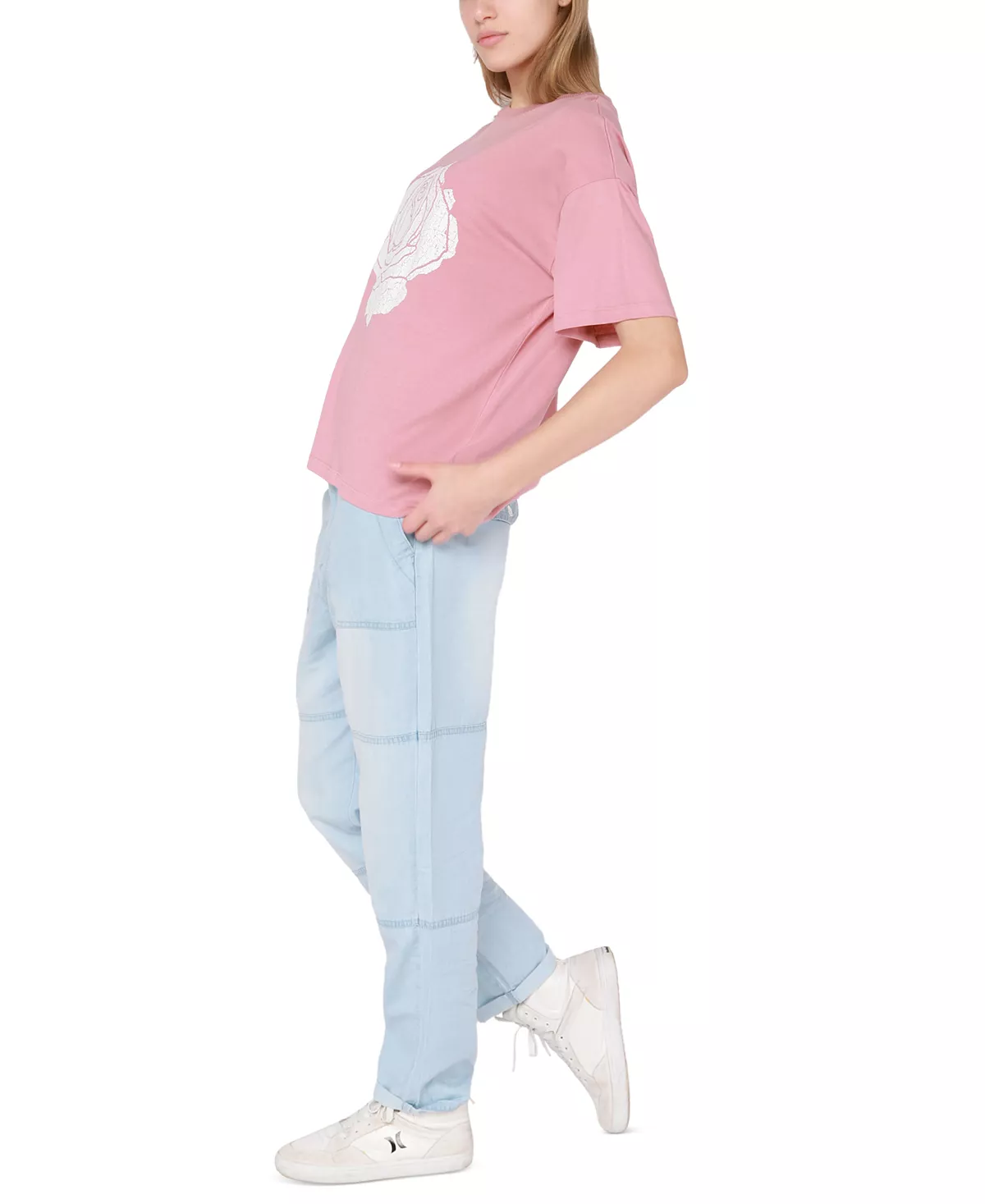 Black Tape Women's Patch-Pocket High-Rise Pants 3 Black Tape Women's Patch-Pocket High-Rise Pants - Image 3