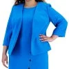 Kasper Plus Size Open Front Blazer