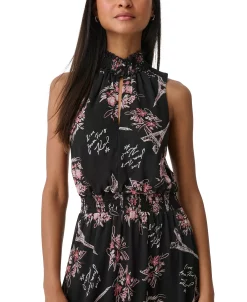 Karl Lagerfeld Paris Women's Signature-Print Sleeveless Dress 8 Karl Lagerfeld Paris Women's Signature-Print Sleeveless Dress -Anne Klein Sales Store 23676676 fpx