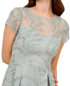 Adrianna Papell Women's Sequined Embroidered Dress -Anne Klein Sales Store 23684871 fpx