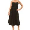 Sam Edelman Pleated Chiffon Sleeveless A-Line Dress