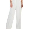 Anne Klein Women's Asymmetrical-Fly Wide-Leg High Rise Pants
