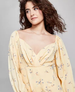 And Now This Women's Ruffled Pleated-Bust A-Line Dress -Anne Klein Sales Store 23733318 fpx