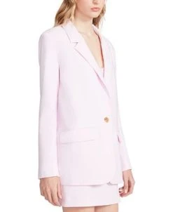 Steve Madden Women's Kaira One-Button Boyfriend Blazer 9 Steve Madden Women's Kaira One-Button Boyfriend Blazer -Anne Klein Sales Store 23774930 fpx