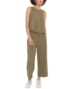 Black Tape Women's Elastic-Waist Pull-On Wide-Leg Pants -Anne Klein Sales Store 23775135 fpx