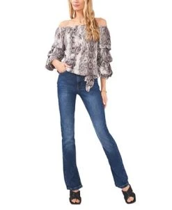 Vince Camuto Women's Off-The-Shoulder Bubble-Sleeve Top -Anne Klein Sales Store 23776586 fpx