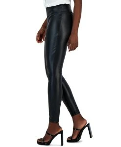 INC International Concepts Women's Faux-Leather Leggings, Created For Macy's -Anne Klein Sales Store 23776744 fpx