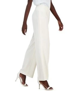 Anne Klein Women's Collection Side-Zip Hollywood Waist Pants -Anne Klein Sales Store 23777417 fpx