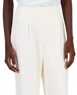 Anne Klein Women's Collection Side-Zip Hollywood Waist Pants -Anne Klein Sales Store 23777419 fpx