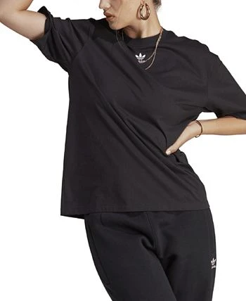 ADIDAS Women's Cotton Adicolor Essentials T-Shirt 6 ADIDAS Women's Cotton Adicolor Essentials T-Shirt - Image 6