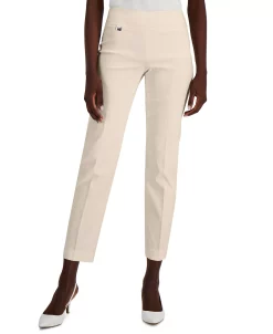 Alfani Women's Tummy-Control Pull-On Straight Leg Pants, Created For Macy's -Anne Klein Sales Store 23802596 fpx