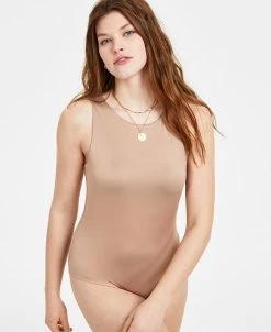 And Now This Women's Sleeveless High Neck Bodysuit, XS-4X -Anne Klein Sales Store 23803681 fpx