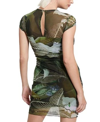 Guess Women's Eco Aida Mesh Short Sleeve Dress 2 Guess Women's Eco Aida Mesh Short Sleeve Dress - Image 2
