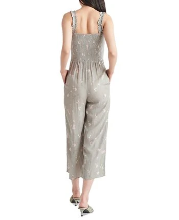 Black Tape Women's Smocked Printed Wide-Leg Jumpsuit 2 Black Tape Women's Smocked Printed Wide-Leg Jumpsuit - Image 2