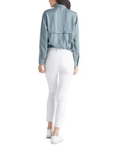 Black Tape Women's Long Sleeve Tencel Jacket -Anne Klein Sales Store 23812140 fpx