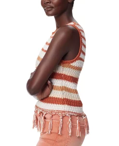 Sam Edelman Women's Fynn Crochet Sleeveless Tank Top -Anne Klein Sales Store 23911866 fpx