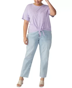 Sanctuary Women's Camo-Print Tie-Front Everyday T-Shirt -Anne Klein Sales Store 23953937 fpx