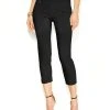 Alfani Women's Essential Pull-On Capri With Tummy-Control, Created For Macy's