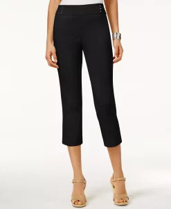 JM Collection Embellished Pull-On Capri Pants, Created For Macy's -Anne Klein Sales Store 8191312 fpx