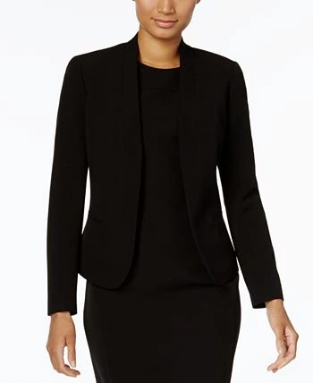 Anne Klein Executive Collection Shawl-Collar Sleeveless Sheath Dress Suit, Created For Macy's 5 Anne Klein Executive Collection Shawl-Collar Sleeveless Sheath Dress Suit, Created For Macy's - Image 5
