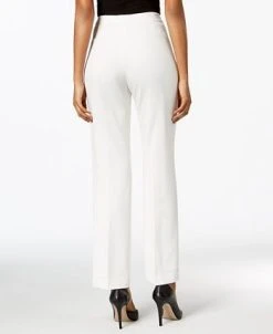 Kasper Straight-Leg Modern Crepe Dress Pants -Anne Klein Sales Store 9183690 fpx