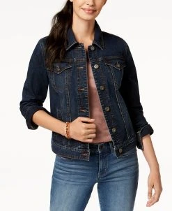 Style & Co Assic Denim Jacket, Created For Macy's