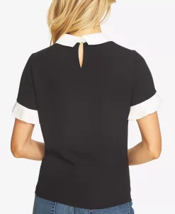 CeCe Olorblocked Collared Blouse -Anne Klein Sales Store 9299500 fpx