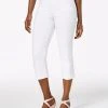 JM Collection Embellished Pull-On Capri Pants, Created For Macy's